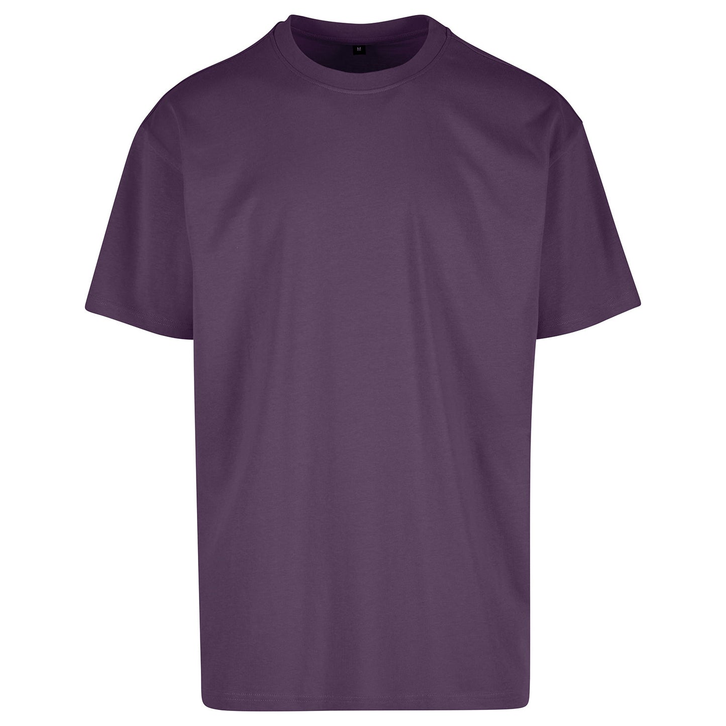 Purple Night - Front - Build Your Brand Unisex Adult Cotton Loose T-Shirt