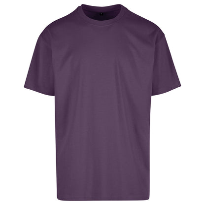 Purple Night - Front - Build Your Brand Unisex Adult Cotton Loose T-Shirt