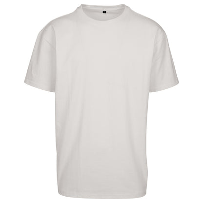 White - Front - Build Your Brand Unisex Adult Cotton Loose T-Shirt