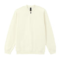 Off White - Front - Gildan Unisex Adult Softstyle Midweight Quarter Zip Sweatshirt