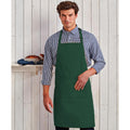 Bottle - Back - Premier Ladies-Womens Colours Bip Apron With Pocket - Workwear