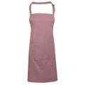 Rose - Front - Premier Ladies-Womens Colours Bip Apron With Pocket - Workwear