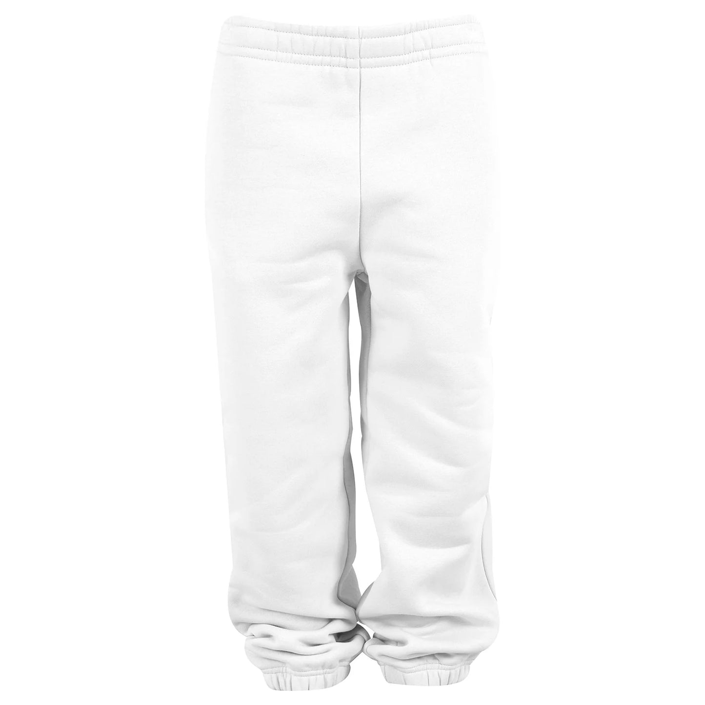 White - Front - Build Your Brand Womens-Ladies Sweatpants