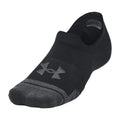 Black - Lifestyle - Under Armour Unisex Adult Ultra-Low Training Sports Socks (Pack of 3)