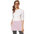 Pink - Back - Premier Ladies-Womens Colours 3 Pocket Apron - Workwear