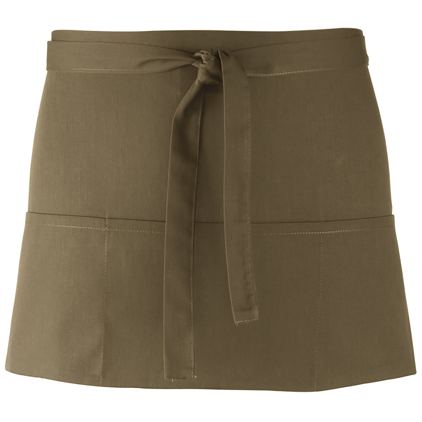 Sage - Front - Premier Ladies-Womens Colours 3 Pocket Apron - Workwear