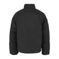 Black - Back - Build Your Brand Womens-Ladies Loose Puffer Jacket