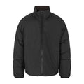 Black - Front - Build Your Brand Womens-Ladies Loose Puffer Jacket
