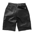 Black - Back - Result Genuine Recycled Mens Work Shorts