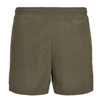 Olive - Front - New Morning Studios Mens Basic Swim Shorts