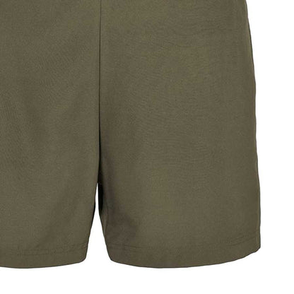 Olive - Back - New Morning Studios Mens Basic Swim Shorts