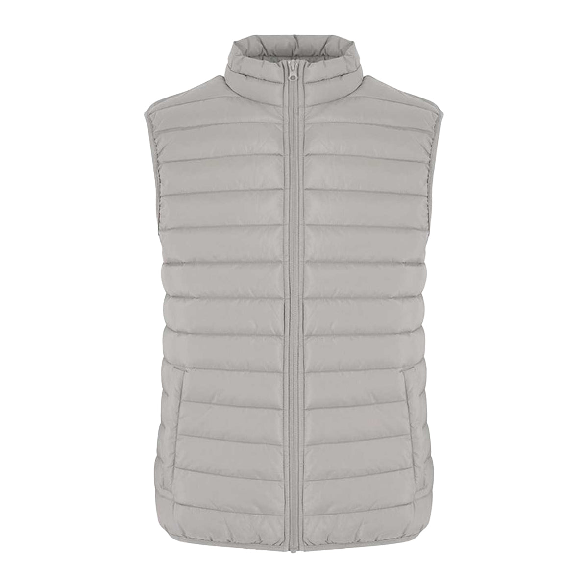 Light Asphalt - Front - New Morning Studios Mens Lightweight Gilet