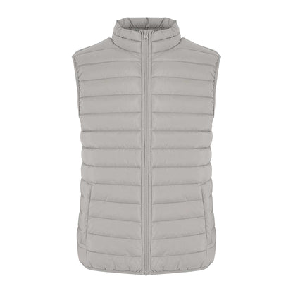 Light Asphalt - Front - New Morning Studios Mens Lightweight Gilet