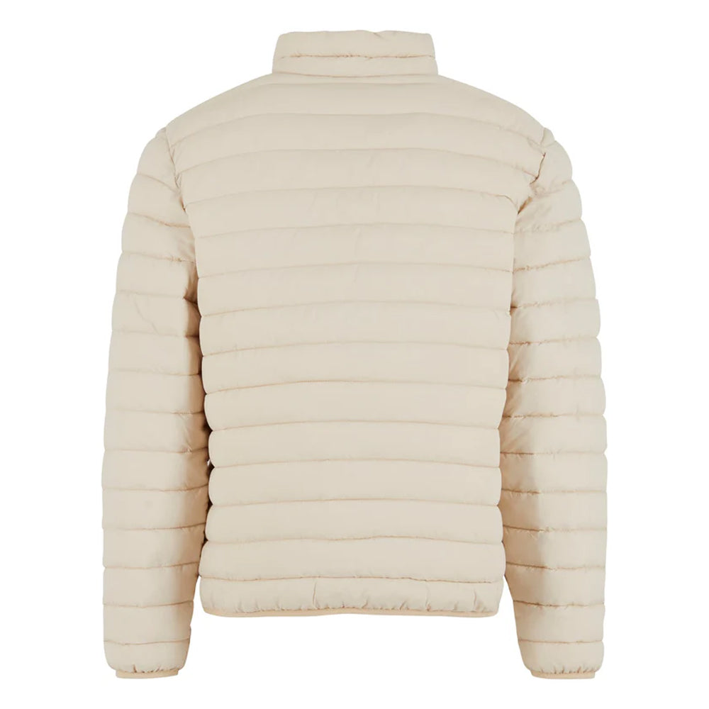 Sand - Back - New Morning Studios Mens Lightweight Puffer Jacket