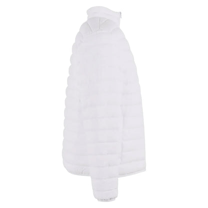 White - Lifestyle - New Morning Studios Mens Lightweight Puffer Jacket