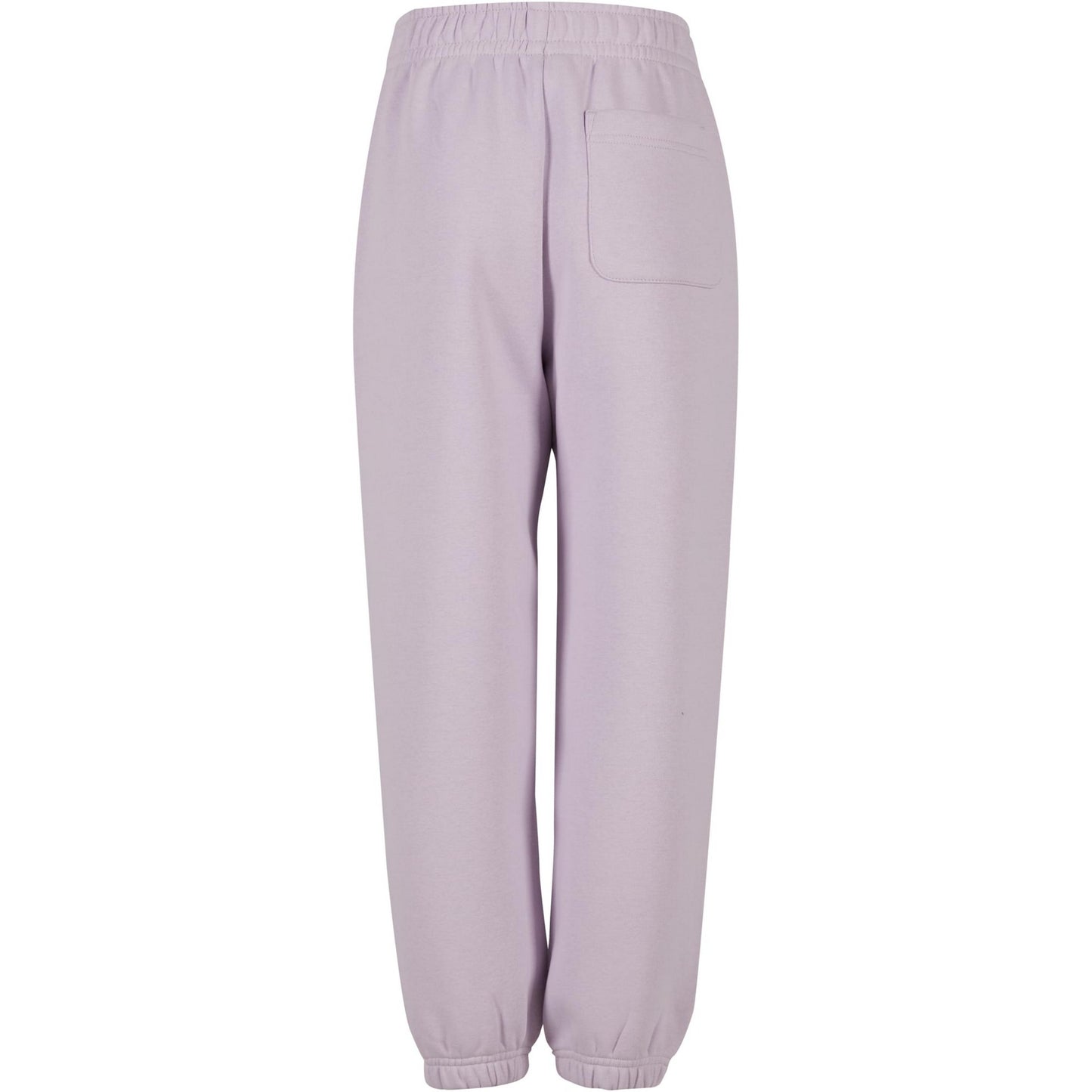 Lilac - Back - Build Your Brand Childrens-Kids Fluffy Sweatpants