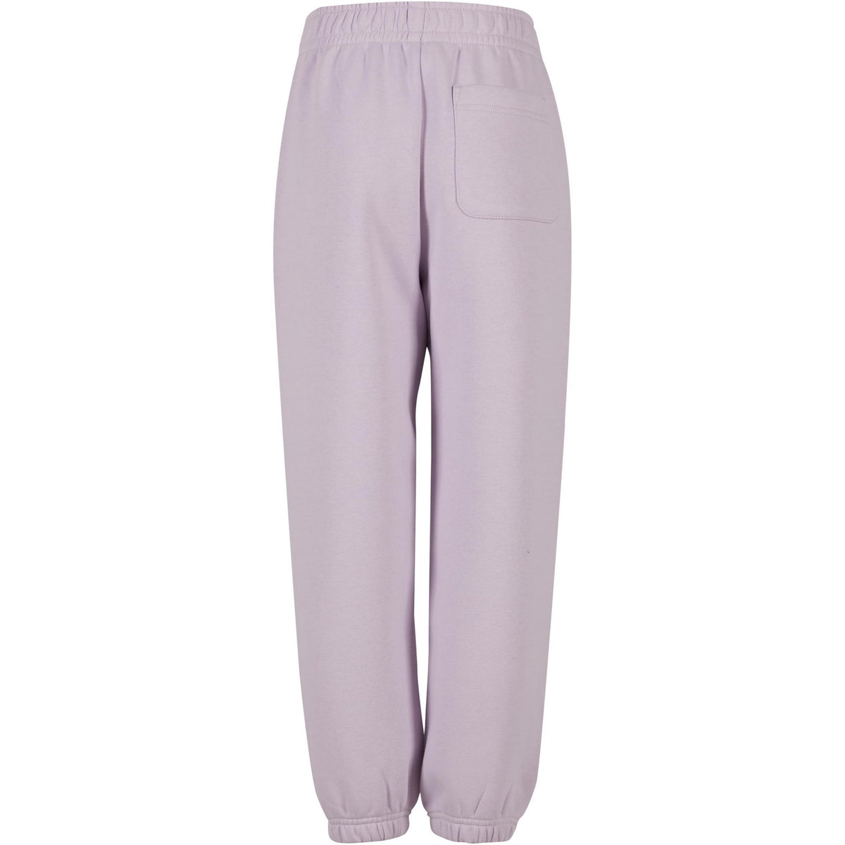 Lilac - Back - Build Your Brand Childrens-Kids Fluffy Sweatpants