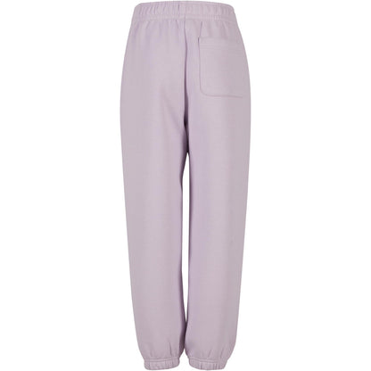Lilac - Back - Build Your Brand Childrens-Kids Fluffy Sweatpants