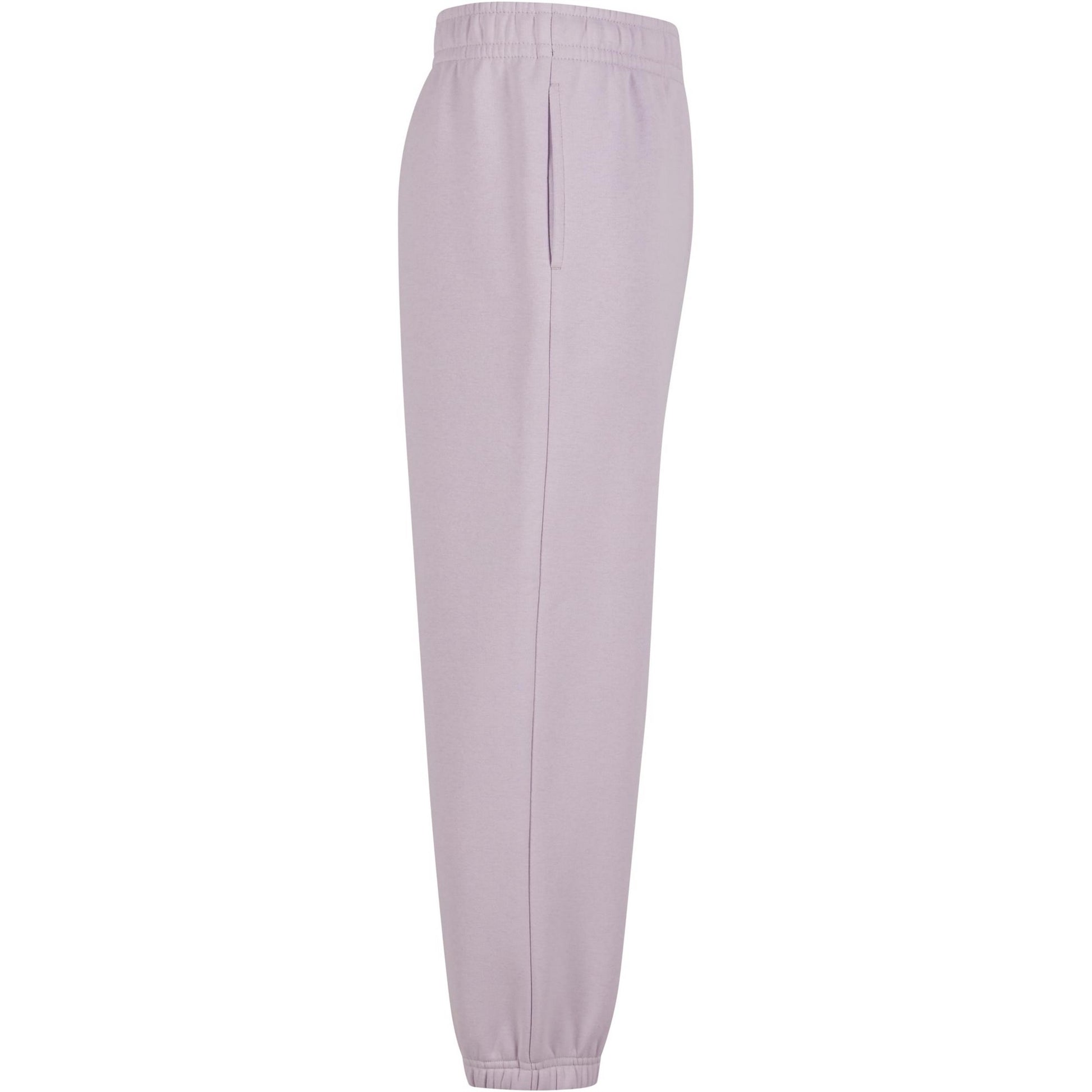 Lilac - Lifestyle - Build Your Brand Childrens-Kids Fluffy Sweatpants
