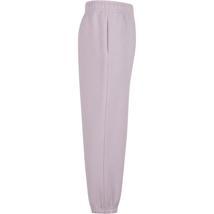Lilac - Lifestyle - Build Your Brand Childrens-Kids Fluffy Sweatpants