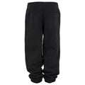 Black - Back - Build Your Brand Childrens-Kids Fluffy Sweatpants