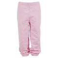 Soft Pink - Front - Build Your Brand Childrens-Kids Fluffy Sweatpants
