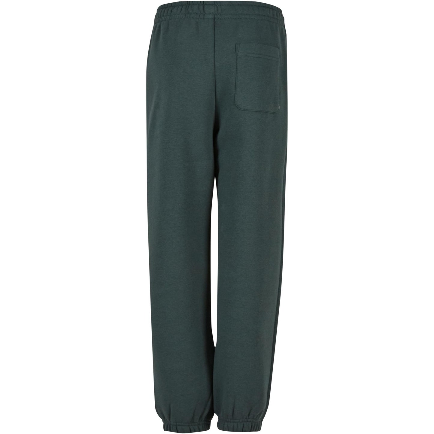 Bottle Green - Back - Build Your Brand Childrens-Kids Fluffy Sweatpants