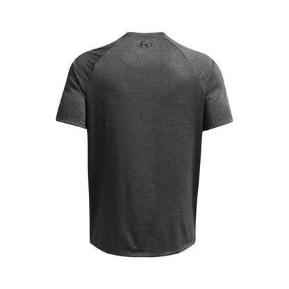 Castle Rock Grey-Grey - Back - Under Armour Mens Tech Short-Sleeved T-Shirt