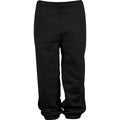 Black - Front - Build Your Brand Womens-Ladies Basic Jogging Bottoms