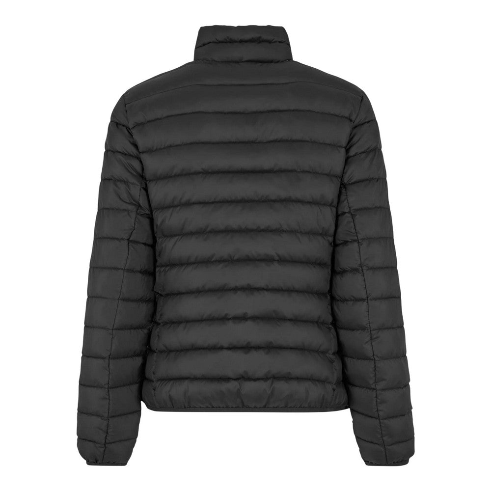 Black - Back - New Morning Studios Womens-Ladies Lightweight Puffer Jacket