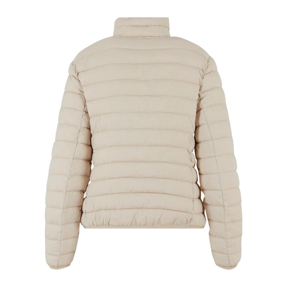 Sand - Back - New Morning Studios Womens-Ladies Lightweight Puffer Jacket