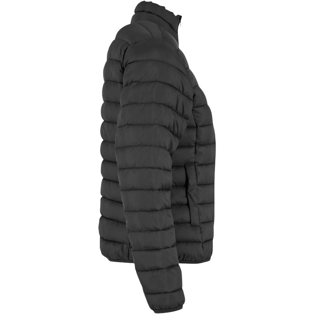 Black - Lifestyle - New Morning Studios Womens-Ladies Lightweight Puffer Jacket