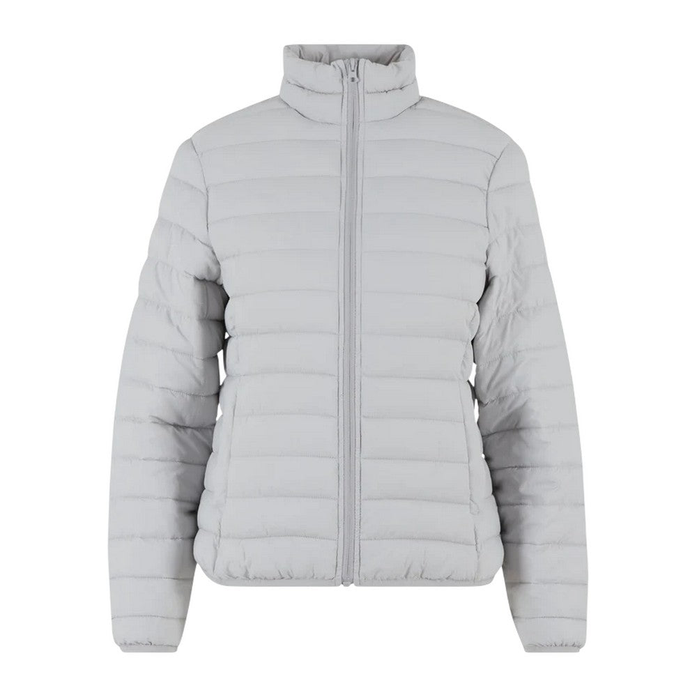 Light Asphalt - Front - New Morning Studios Womens-Ladies Lightweight Puffer Jacket