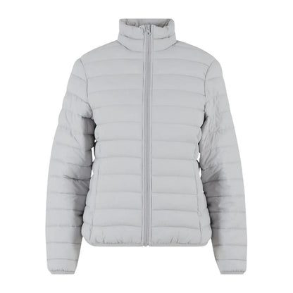 Light Asphalt - Front - New Morning Studios Womens-Ladies Lightweight Puffer Jacket