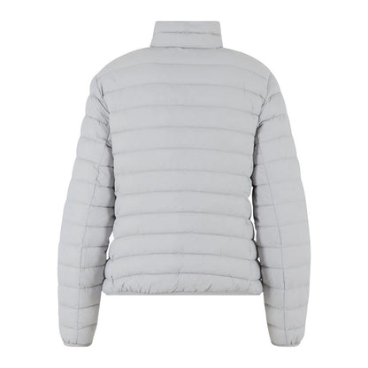 Light Asphalt - Back - New Morning Studios Womens-Ladies Lightweight Puffer Jacket