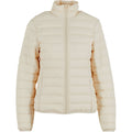 Sand - Front - New Morning Studios Womens-Ladies Lightweight Puffer Jacket