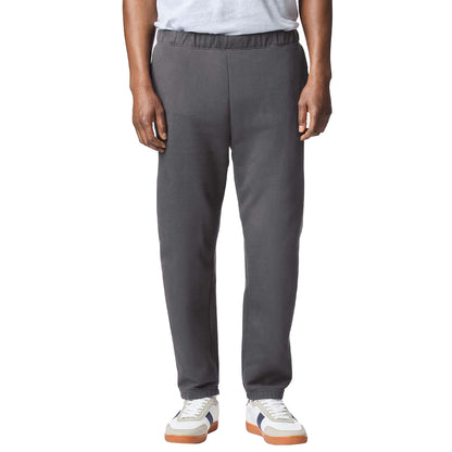 Charcoal - Side - Gildan Unisex Adult Midweight Jogging Bottoms