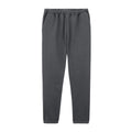 Charcoal - Front - Gildan Mens Midweight Pocket Jogging Bottoms