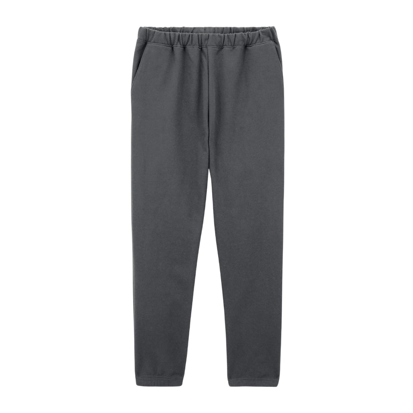 Charcoal - Front - Gildan Mens Midweight Pocket Jogging Bottoms