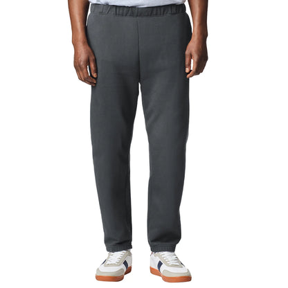 Charcoal - Side - Gildan Mens Midweight Pocket Jogging Bottoms