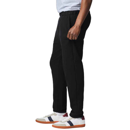 Black - Side - Gildan Mens Midweight Pocket Jogging Bottoms