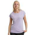 Soft Pink - Front - New Morning Studios Womens-Ladies Extended Shoulder Regular T-Shirt