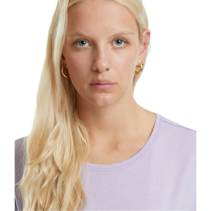 Soft Pink - Back - New Morning Studios Womens-Ladies Extended Shoulder Regular T-Shirt