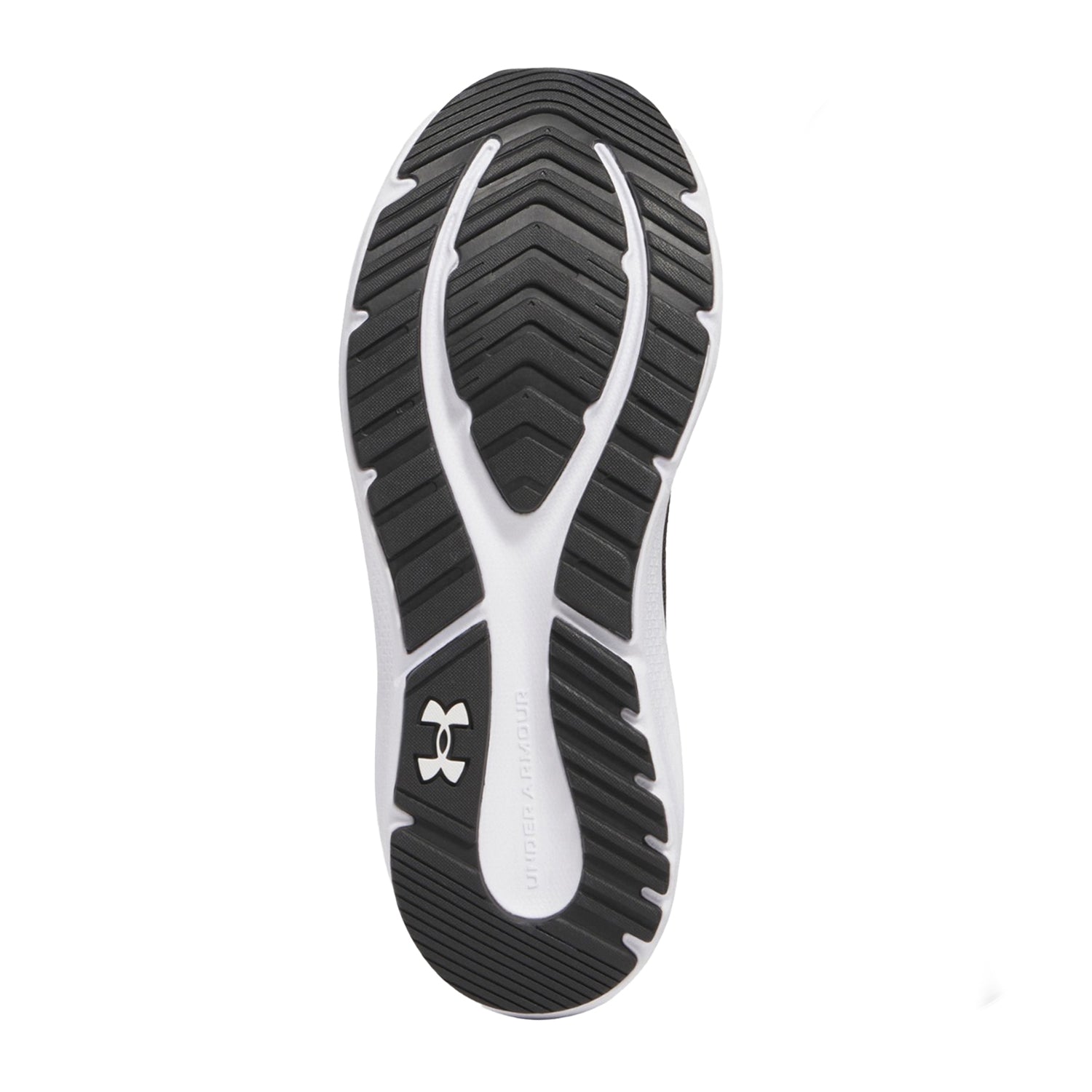 Black - Side - Under Armour Womens-Ladies Charged Pursuit 4 Trainers