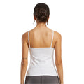 White - Back - Build Your Brand Womens-Ladies Jersey Stretch Top