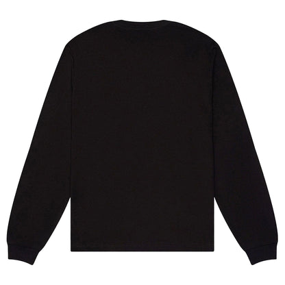 Black - Back - Bella + Canvas Unisex Adult Heavyweight Boxy Long-Sleeved T-Shirt