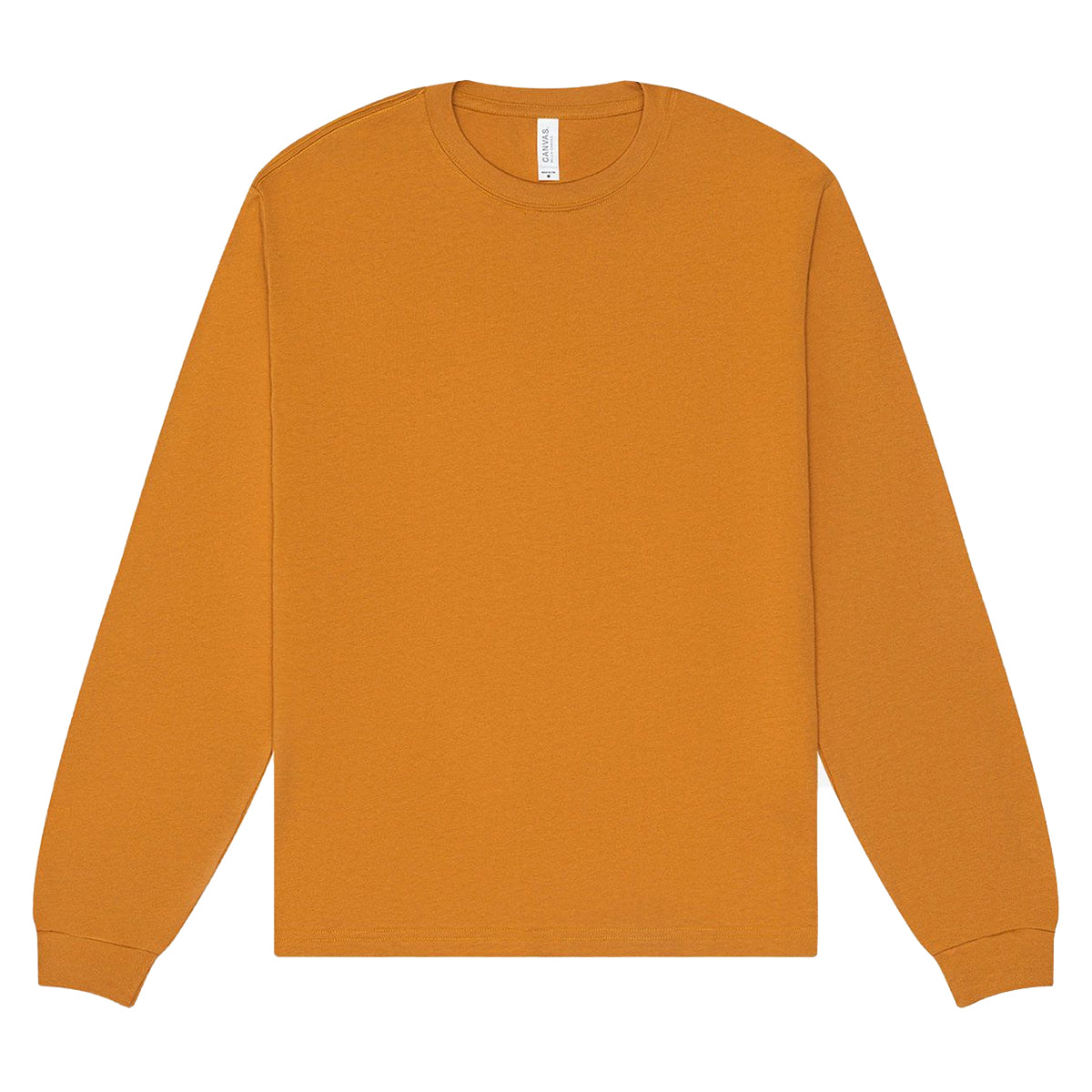 Toast - Front - Bella + Canvas Unisex Adult Heavyweight Boxy Long-Sleeved T-Shirt