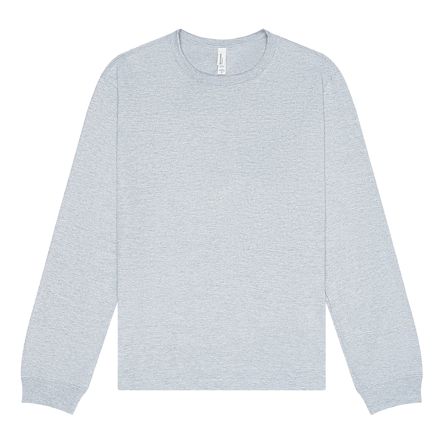 Athletic Heather - Front - Bella + Canvas Unisex Adult Heavyweight Boxy Long-Sleeved T-Shirt