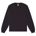 Dark Grey - Front - Bella + Canvas Unisex Adult Heavyweight Boxy Long-Sleeved T-Shirt