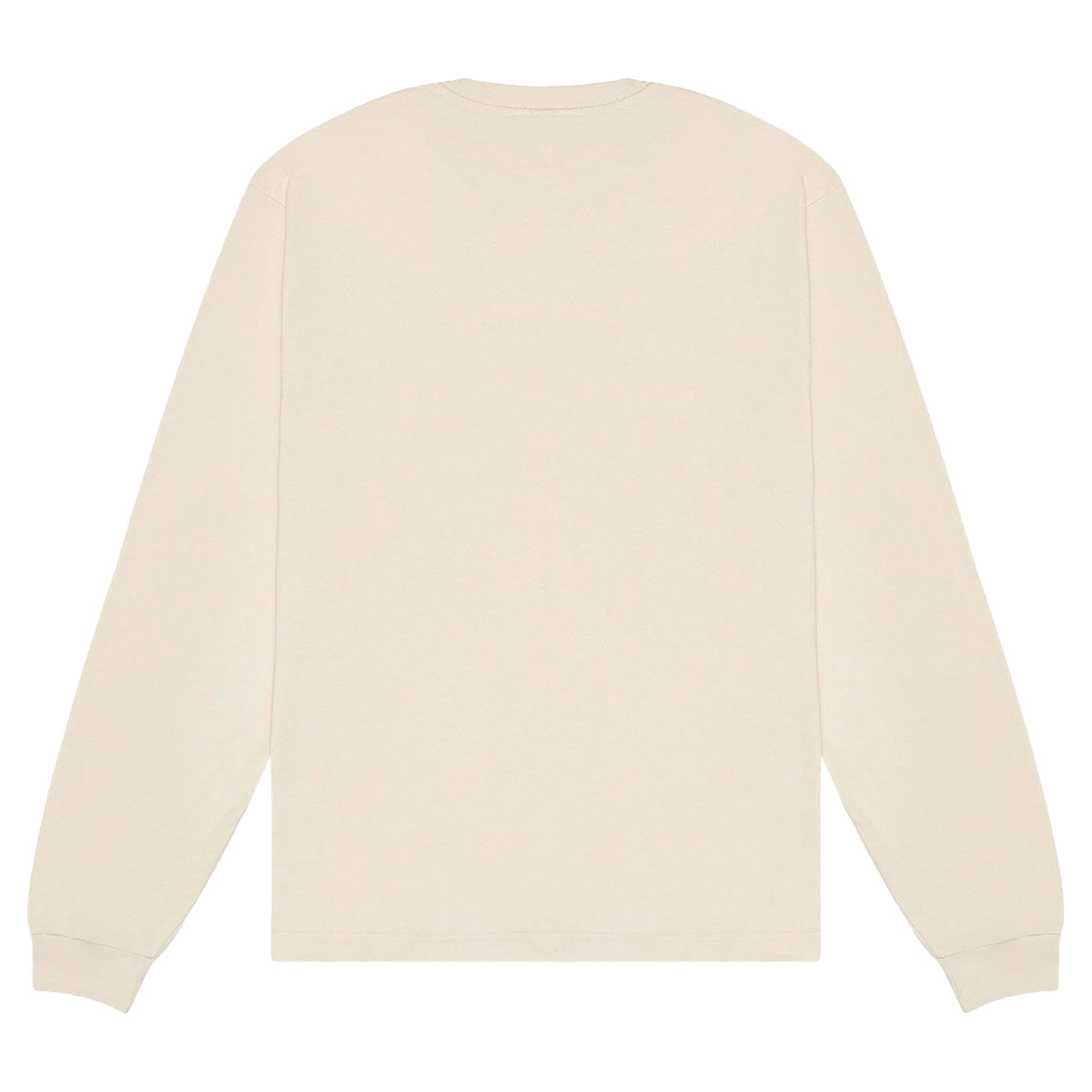 Natural - Back - Bella + Canvas Unisex Adult Heavyweight Boxy Long-Sleeved T-Shirt